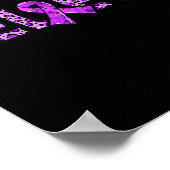 Overdose Leopard - Purple Ribbonのサポー信じト ポスター (角)