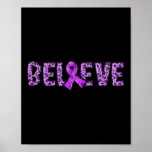 Overdose Leopard - Purple Ribbonのサポー信じト ポスター (正面)