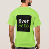 OverEats Tシャツ (裏面)