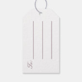 OVERFLOWギフトラベル- Adiela Akoo ギフトタグ (裏面)