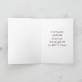 OVERFLOWグリーティングカード – Adiela Akoo カード (内部)