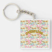 OVERFLOWフローラアクリルキーチェーンバイアディエラAkoo キーホルダー (正面)