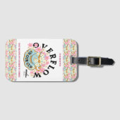 OVERFLOWフローララゲッジタグ – Adiela Akoo ラゲッジタグ (正面横)