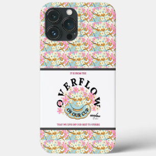 OVERFLOWフローラiPhoneケース(詩人Adiela Akoo) iPhone 13 Pro Maxケース