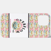 OVERFLOWフローラiPhoneケース（詩人Adiela Akoo） Case-Mate iPhoneケース (裏面 (横))