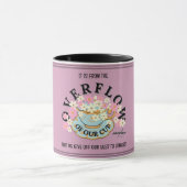 OVERFLOW Mag by Adiela Akoo マグカップ (中央)