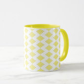 OVERFLOW Sunny Yellow Mug by Poet Adiela Akoo マグカップ (正面右)