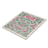 Overgrowth Symmetrical Hand-illustrated タイル (側面)