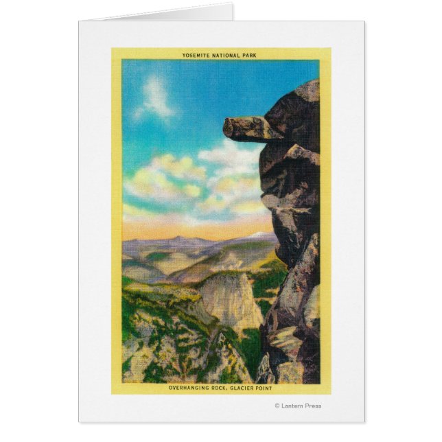 Overhanging Rock at Glacier PointYosemite（カリフォルニア州 (正面)