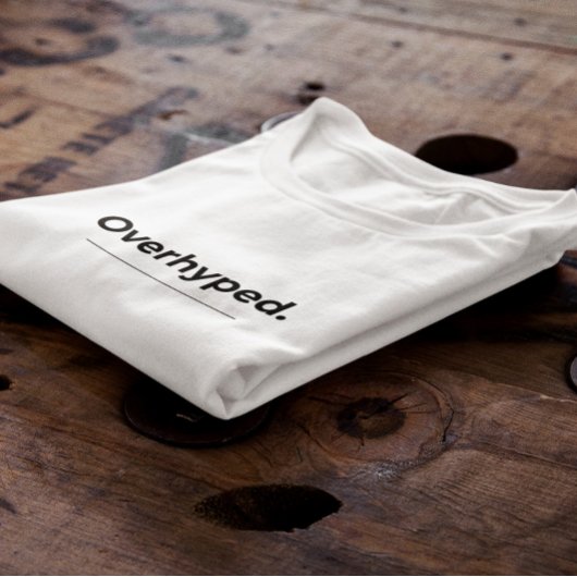 Overhyped Funny Margarita Rating T-Shirt Tシャツ