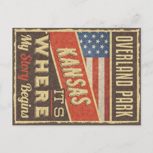 Overland Park Kansas ポストカード (正面)