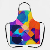 Overlapping Hues: Abstract Fusion エプロン (正面)