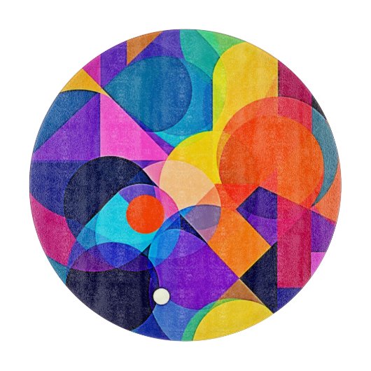 Overlapping Hues: Abstract Fusion カッティングボード (正面)