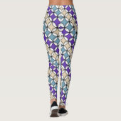 Overlapping Pastel Toned Circles Leggings レギンス (裏面)