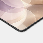 Overlapping translucent circles AI art  デスクマット (コーナー)