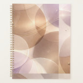 Overlapping translucent circles AI art  プランナー手帳 (正面)