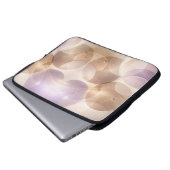 Overlapping translucent circles AI art  ラップトップスリーブ (正面下部)