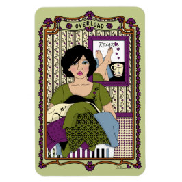 Overload_A_4x6冷蔵庫磁石 マグネット