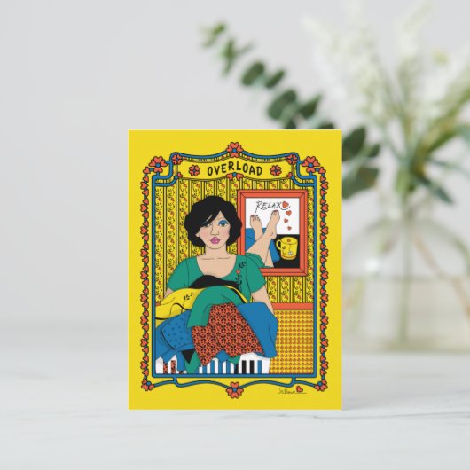 OVERLOAD_B_ポストカード ポストカード (スタンド正面)