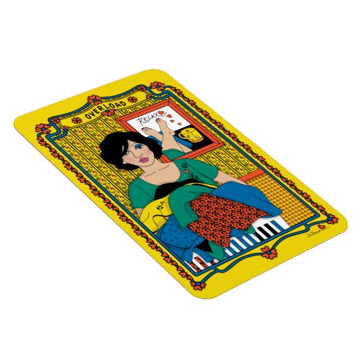 Overload_B_4x6冷蔵庫磁石 マグネット (右側)