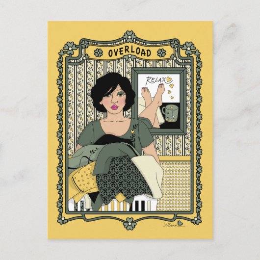 OVERLOAD_C_ポストカード ポストカード (正面)