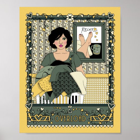 Overload_C_8x10ポスター ポスター (正面)