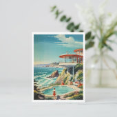 Overlook House California ポストカード (スタンド正面)