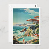 Overlook House California ポストカード (正面/裏面)