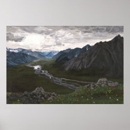 Overlook in the Brooks Range: 30x20プリント ポスター