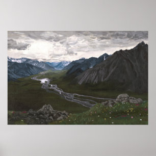 Overlook in the Brooks Range: 30x20プリント ポスター