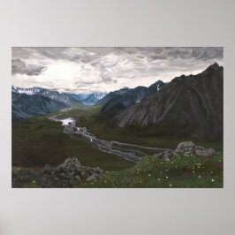 Overlook in the Brooks Range: 30x20 ポスター
