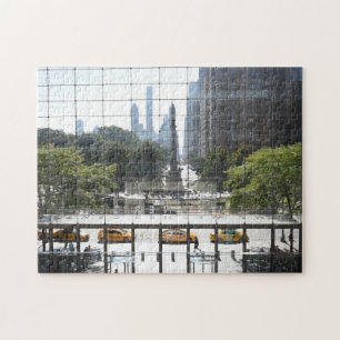 Overlooking Columbus Circle New York City写真 ジグソーパズル