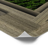 Overlooking The Golden Gate Bridge Window Poster ポスター (角)