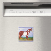 Overoスタリ絵を描オン～馬の磁石 マグネット (インサイチュ (食洗機))