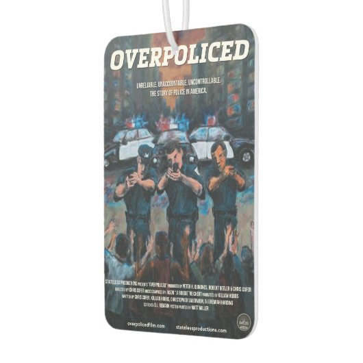 Overpoliced カーエアーフレッシュナー (左)