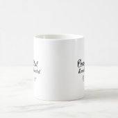 Overqualified & Under-Caffeinated –  Office Mug コーヒーマグカップ (中央)