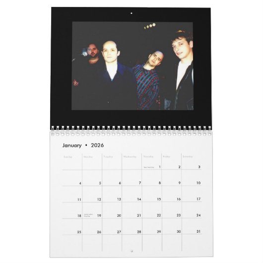 oversoulのカレンダー カレンダー (1月 2026)