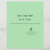 Oversplit対Savoy 蹴 Celadon チラシ (裏面)