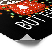 Overstimulated But Festive Christmas Racoon Men Wo ポスター (角)