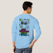 Overstimulated But Still Cute – Sensory Overload H Tシャツ (裏面フル)