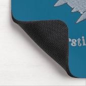 Overstimulated Hat Shark Funny Birthday,men,women  マウスパッド (コーナー)