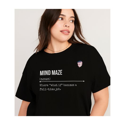 Overthinker Funny Anxiety & Introvert for students トライブレンドＴシャツ