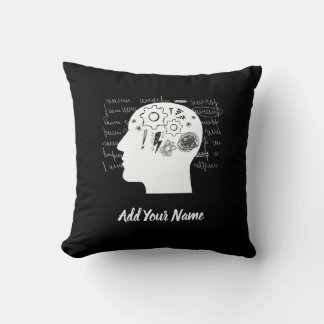 Overthinker Throw Pillow クッション