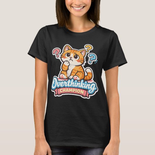 Overthinking Champions Tシャツ (正面)