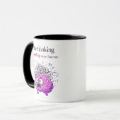 Overthinking Everything Since Forever Mug マグカップ (正面左)