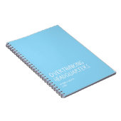 Overthinking Headquarters – Funny Overthinker Note ノートブック (右側)