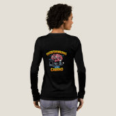 Overthinking Is My Cardio Funny Anxiety T-Shirt トライブレンドTシャツ (背面全体)