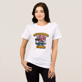 Overthinking Is My Cardio Funny Anxiety T-Shirt トライブレンドＴシャツ (正面全面)