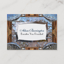 Overtynesのシックなモダン3.5" x 2.5" 名刺