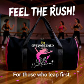 Overwhelmed With Excitement Dancer ダッフルバッグ